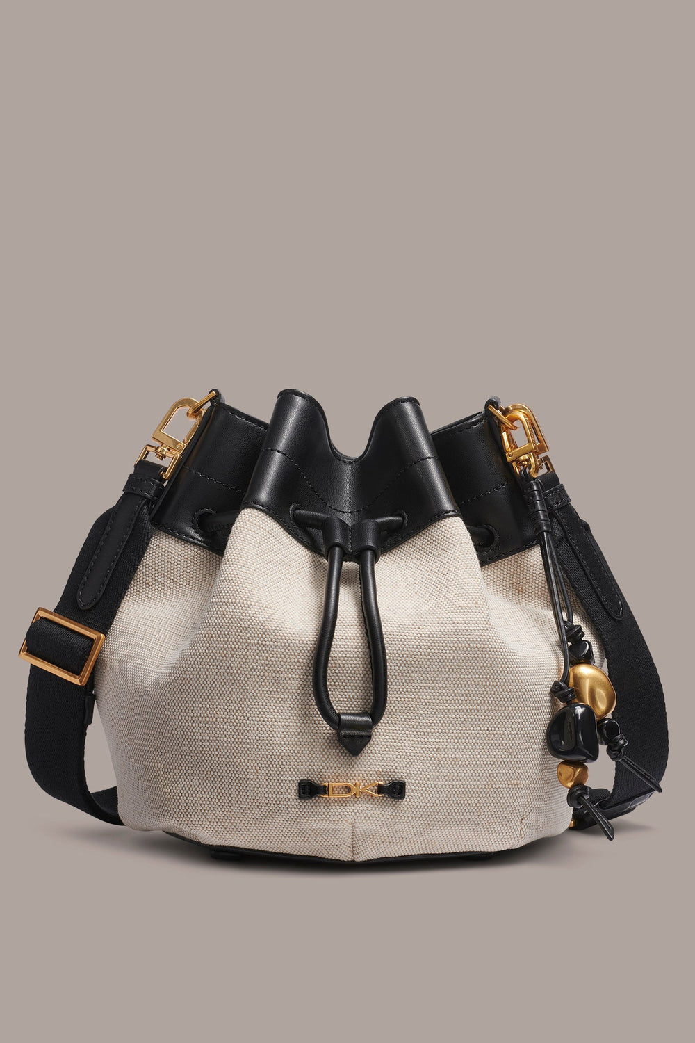 Donna Karan | WEEKEND CANVAS BUCKET BAG