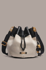Donna Karan | WEEKEND CANVAS BUCKET BAG
