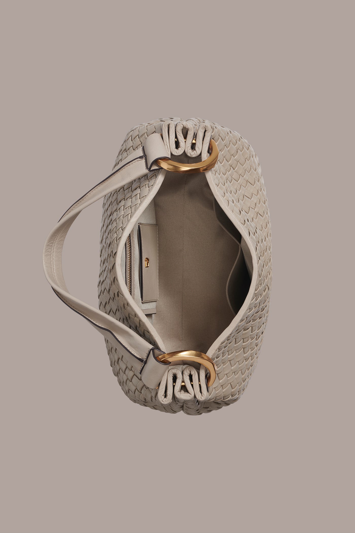 Donna Karan | GLENWOOD WOVEN SHOULDER BAG
