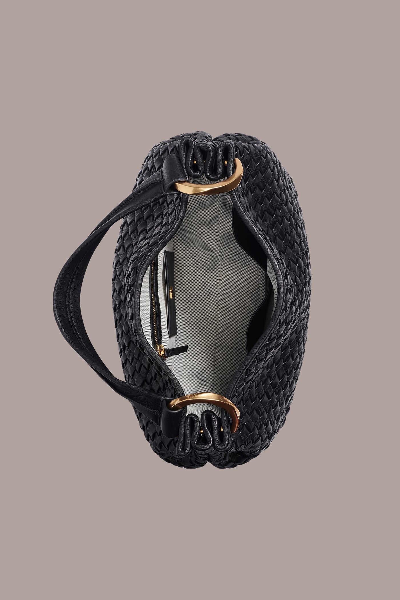 Donna Karan | GLENWOOD WOVEN SHOULDER BAG