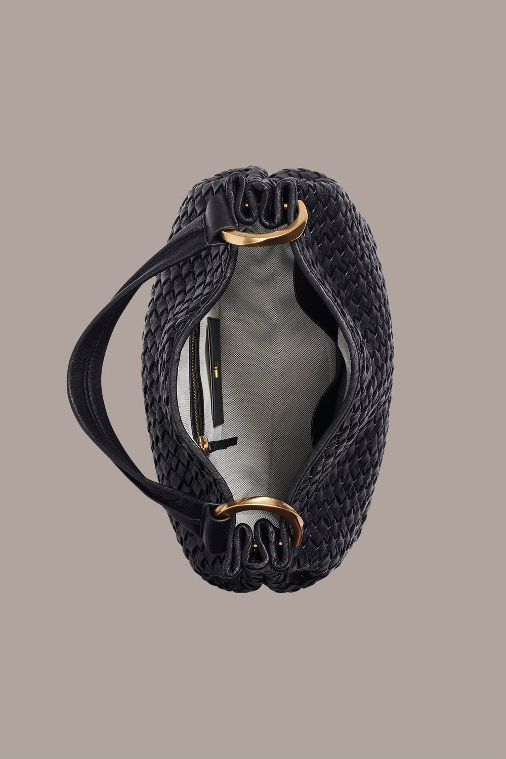 Donna Karan | GLENWOOD WOVEN SHOULDER BAG
