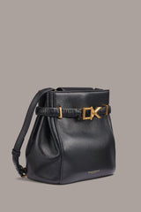 Donna Karan | GINGHAM LOGO CROSSBODY