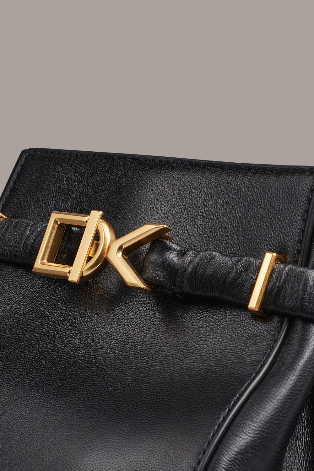 Donna Karan | GINGHAM LOGO CROSSBODY