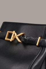 Donna Karan | GINGHAM LOGO CROSSBODY