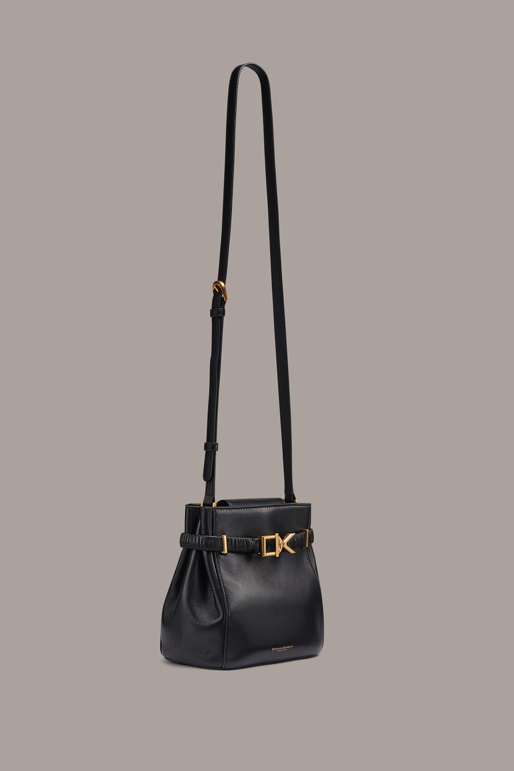 Donna Karan | GINGHAM LOGO CROSSBODY