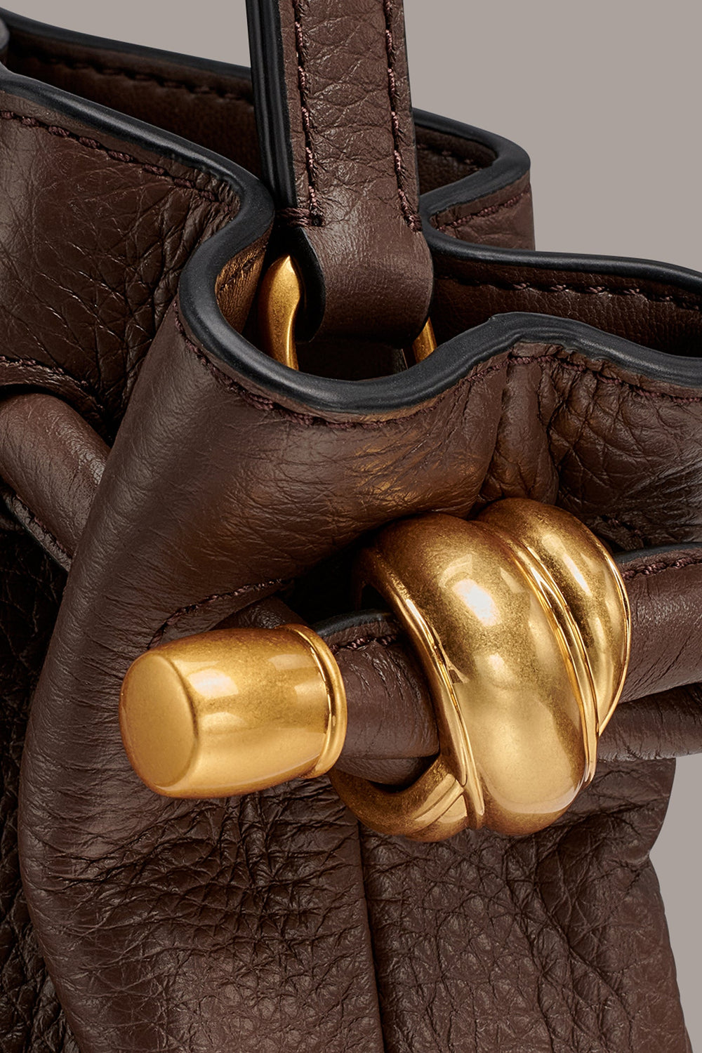 Donna Karan | CASHMERE LEATHER CROSSBODY BAG