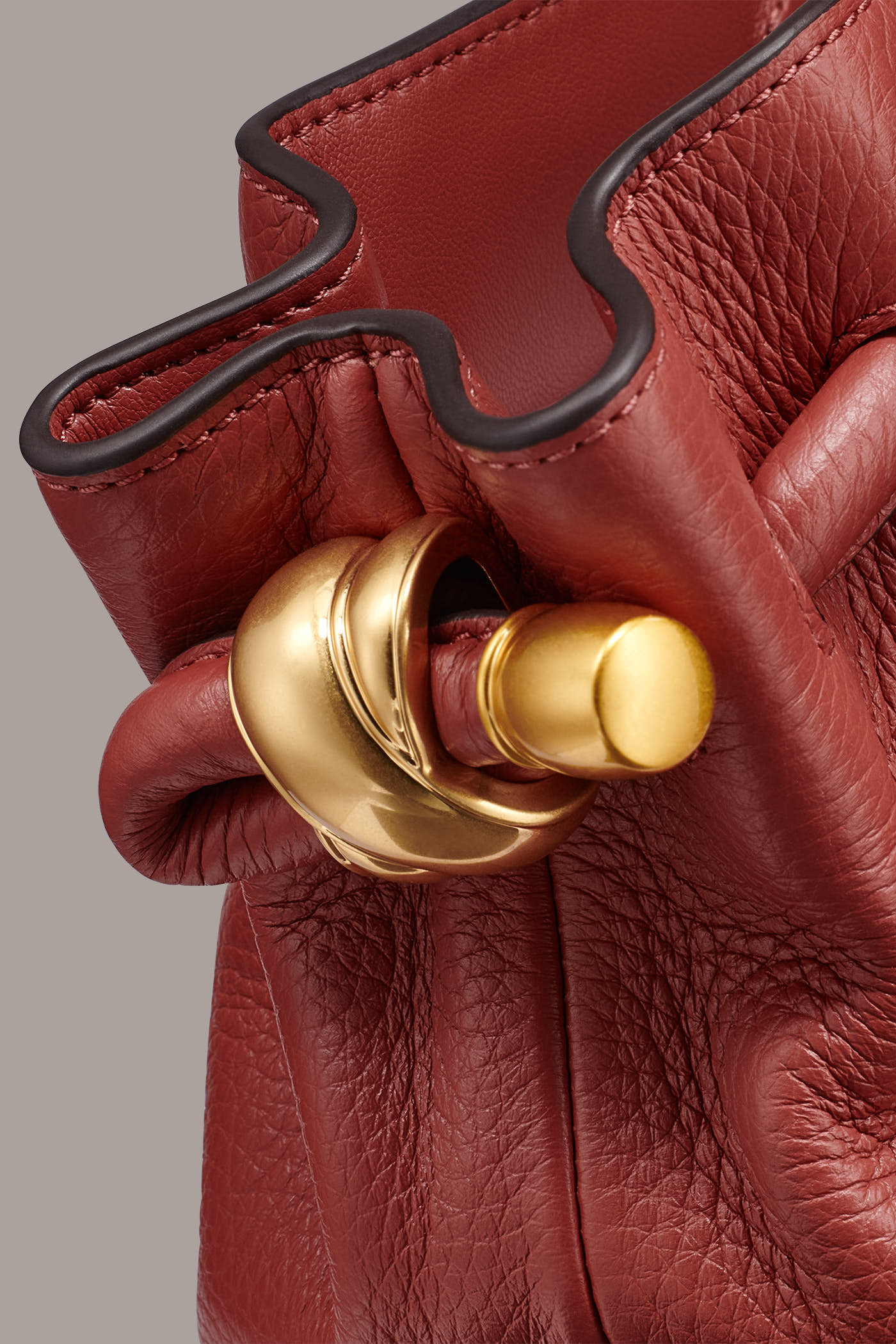 Donna Karan | CASHMERE LEATHER CROSSBODY BAG