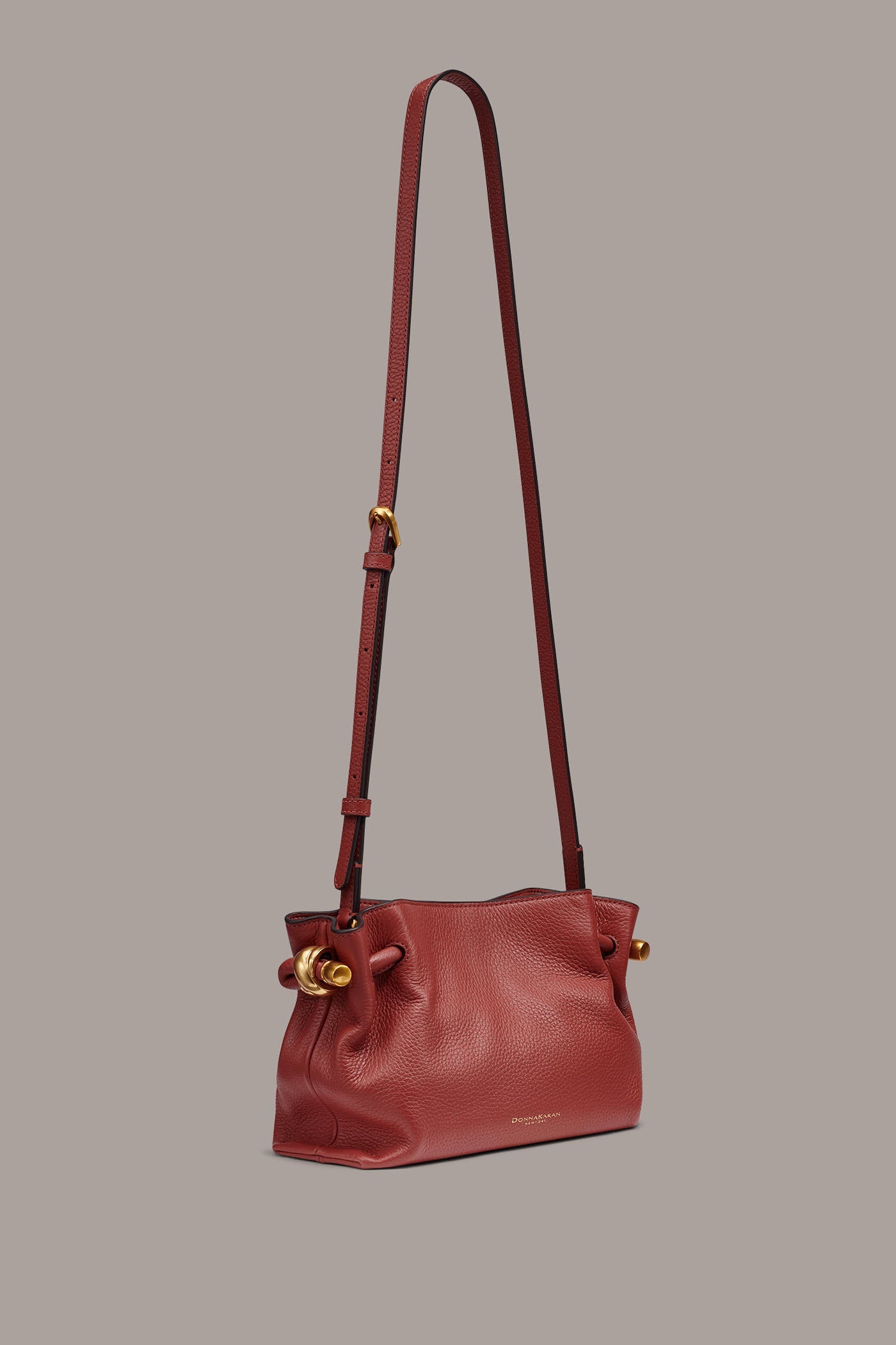 Donna Karan | CASHMERE LEATHER CROSSBODY BAG