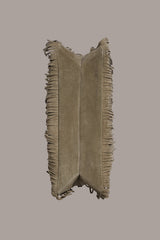 Donna Karan | VELVET LARGE FRINGE SHOULDER BAG