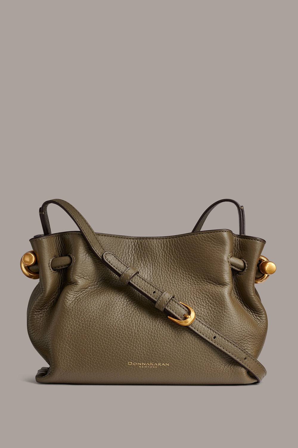 Donna Karan | CASHMERE LEATHER CROSSBODY BAG