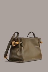 Donna Karan | CASHMERE LEATHER CROSSBODY BAG