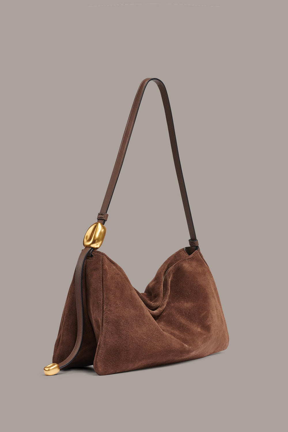 Donna Karan | VELVET LARGE SHOULDER BAG