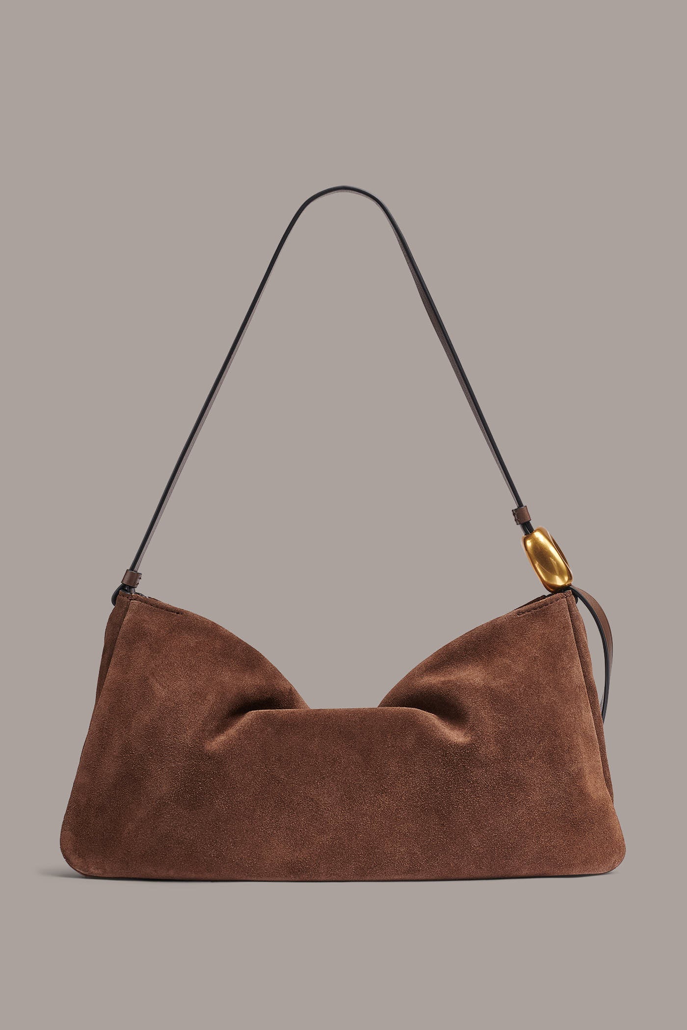 Donna Karan | VELVET LARGE SHOULDER BAG