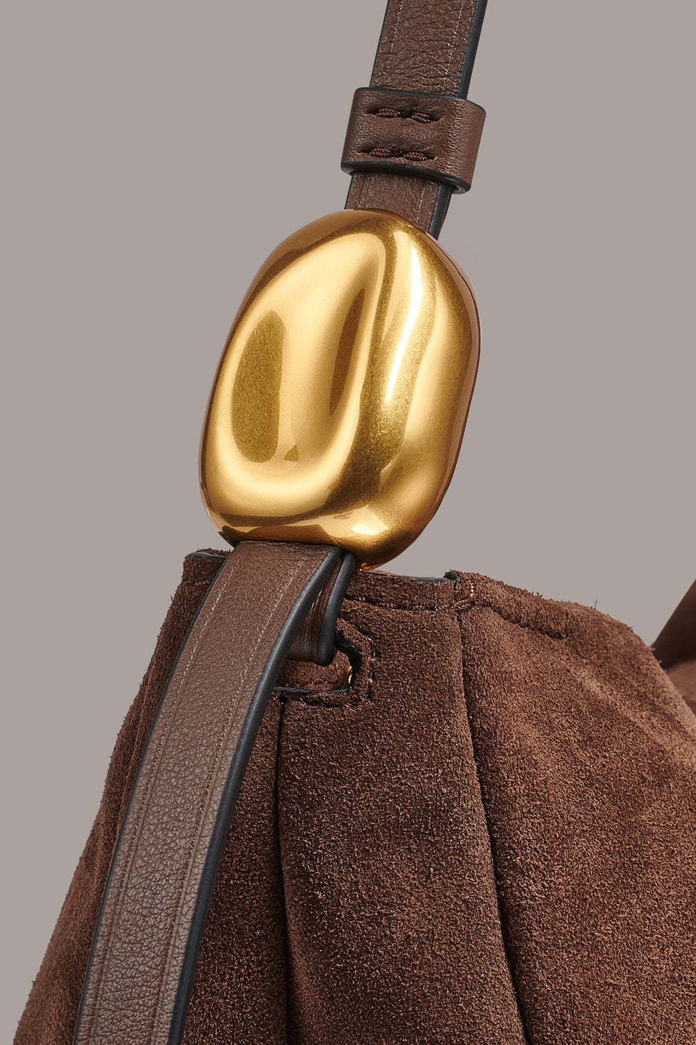 Donna Karan | VELVET LARGE SHOULDER BAG