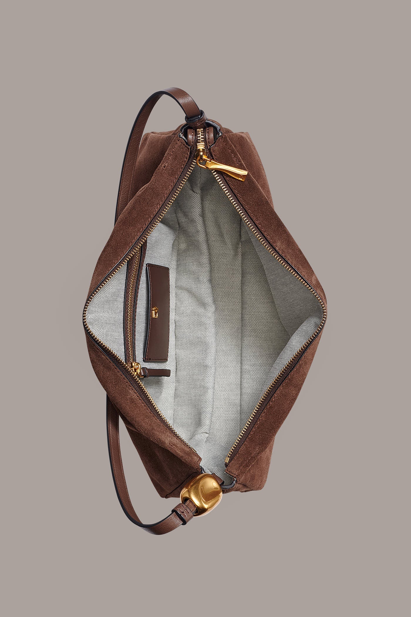 Donna Karan | VELVET LARGE SHOULDER BAG