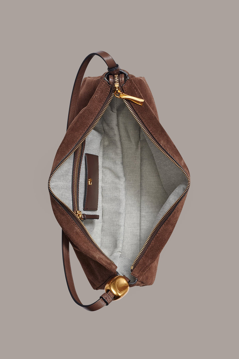 Donna Karan | VELVET LARGE SHOULDER BAG