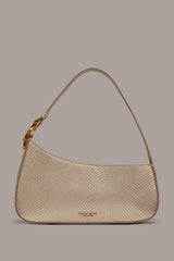 Donna Karan | JERSEY METALLIC SNAKE-EFFECT SHOULDER BAG