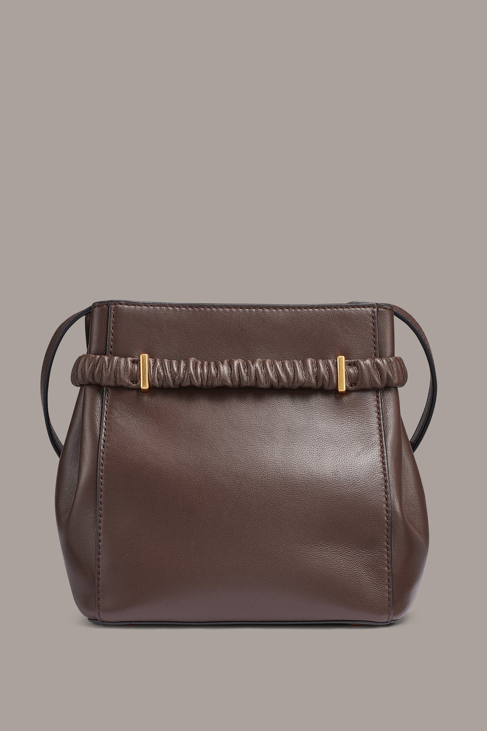 Donna Karan | GINGHAM LOGO CROSSBODY