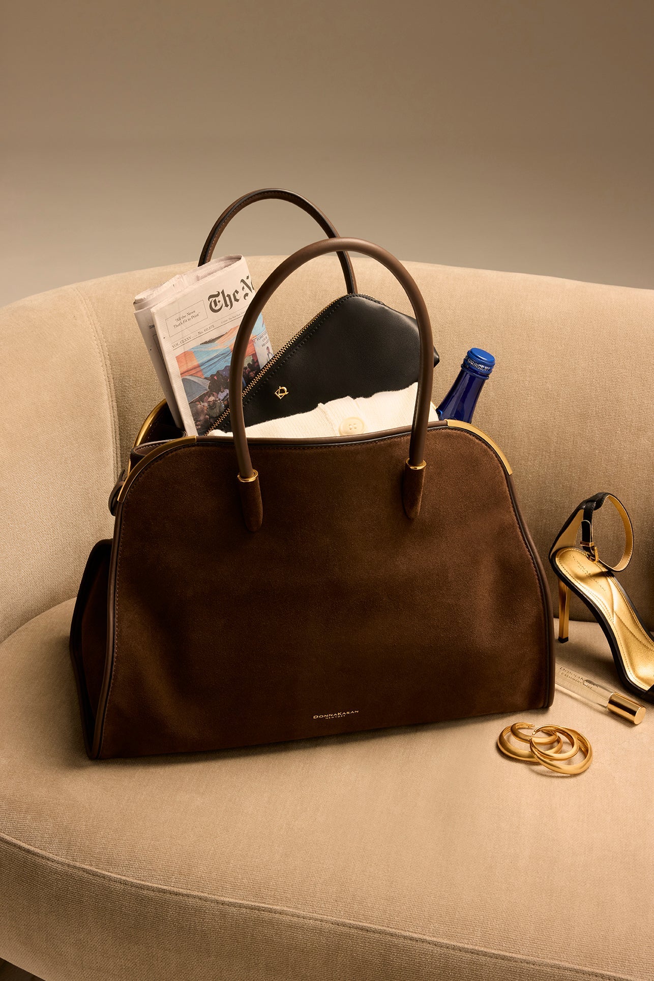 Donna Karan | SATIN TOTE