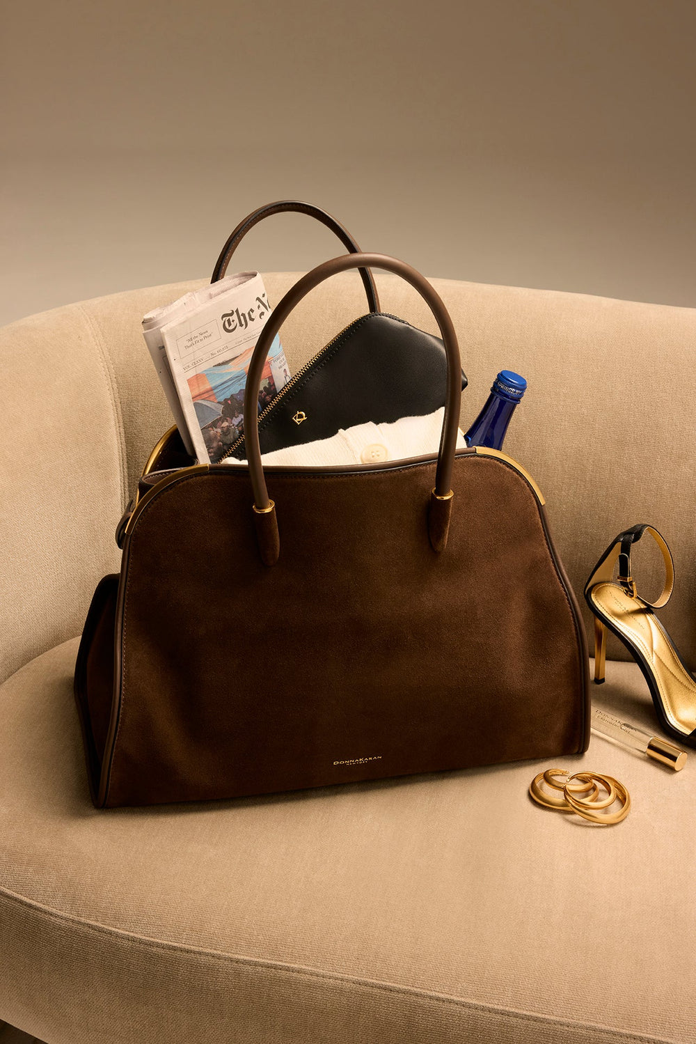 Donna Karan | SATIN TOTE