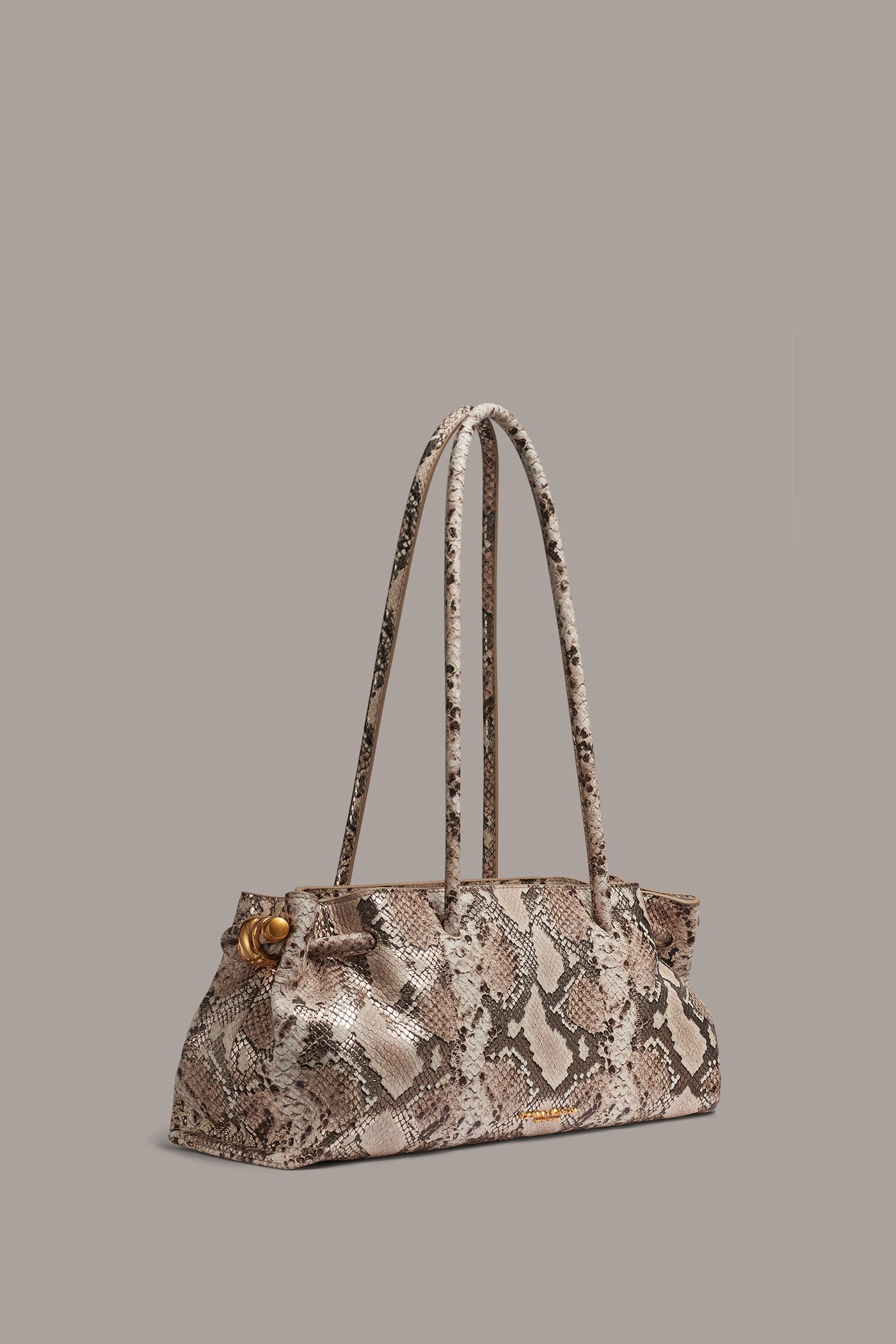 Donna Karan | CASHMERE SNAKE-EFFECT MEDIUM TOTE