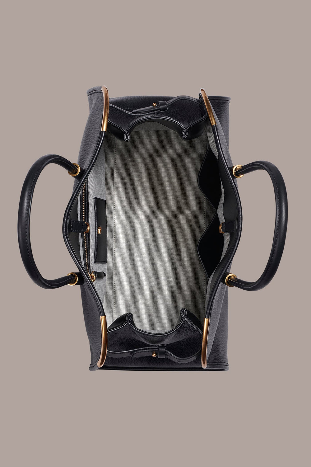 Donna Karan | SATIN LEATHER TOTE