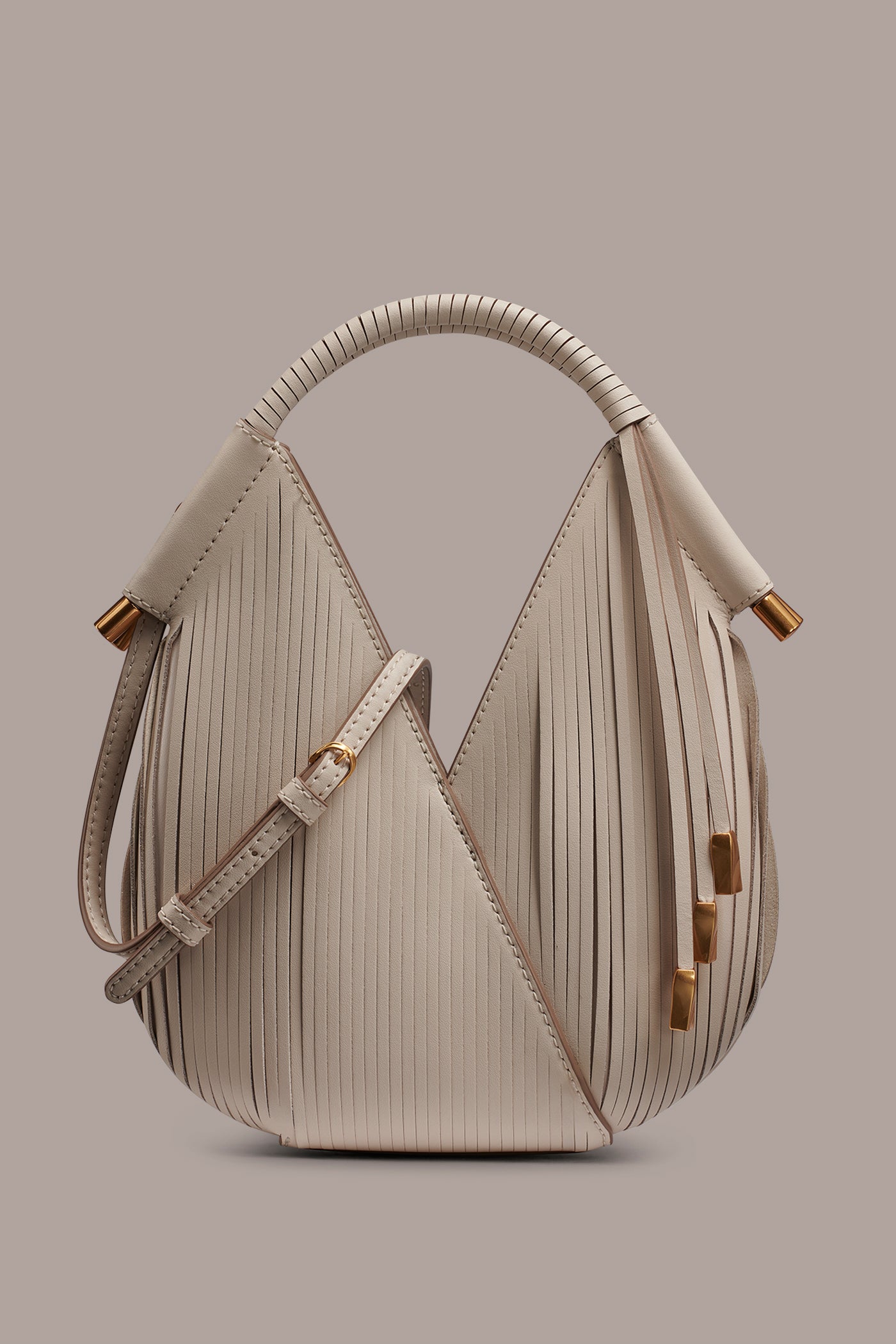 Donna Karan | BALDWIN LASER-CUT LEATHER MICRO CROSSBODY BAG