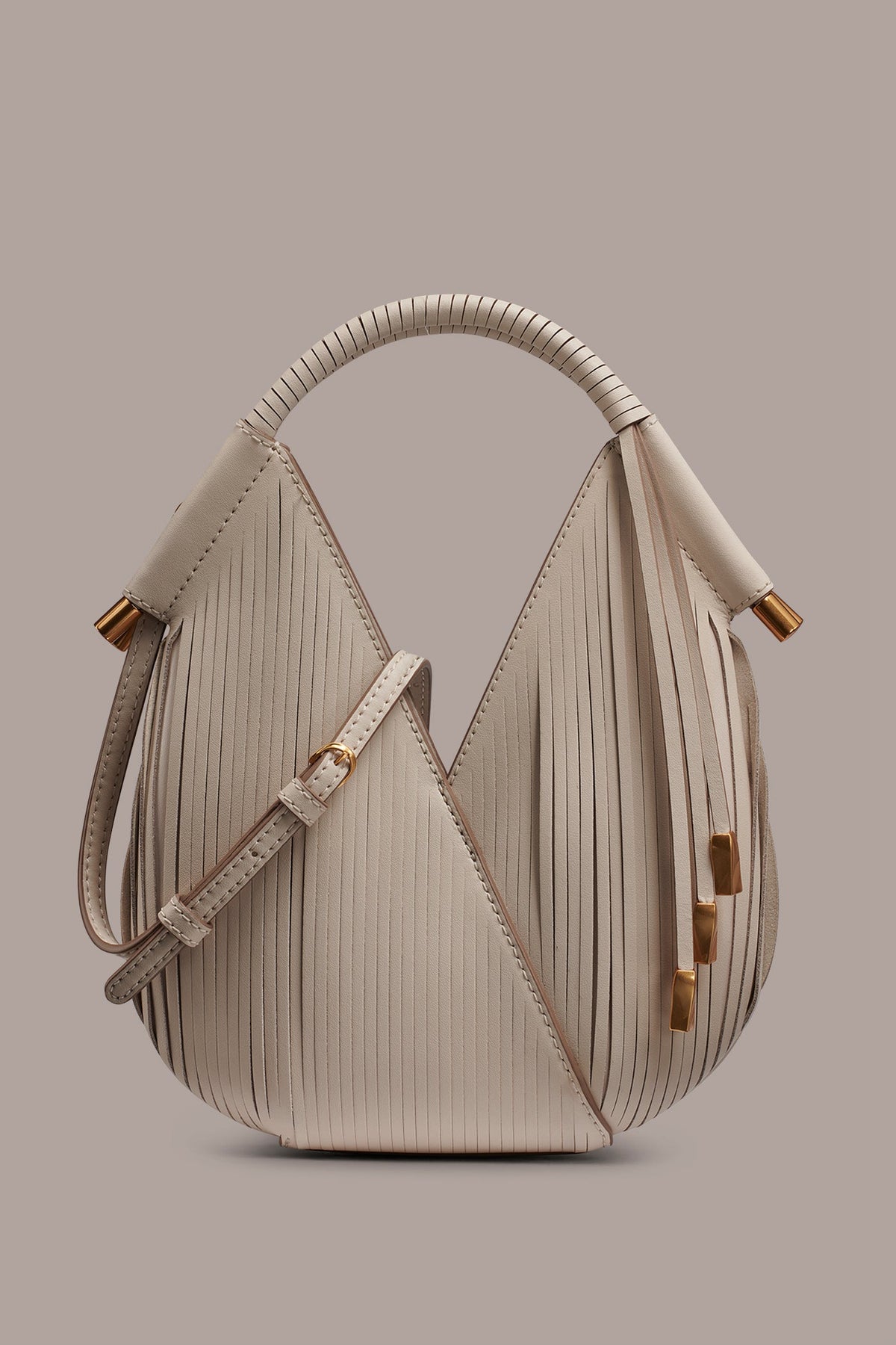 Donna Karan | BALDWIN LASER-CUT LEATHER MICRO CROSSBODY BAG
