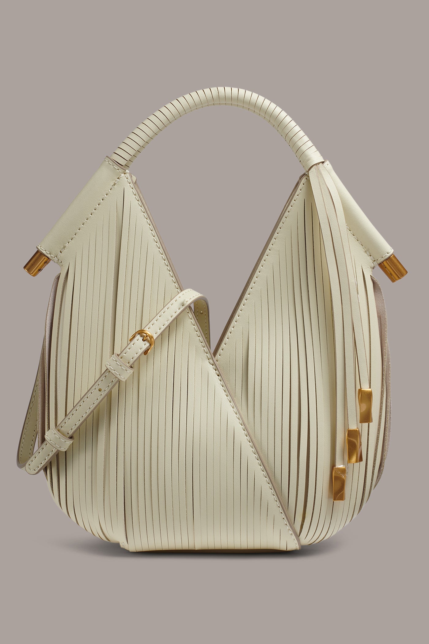 Donna Karan | BALDWIN LASER-CUT LEATHER MICRO CROSSBODY BAG