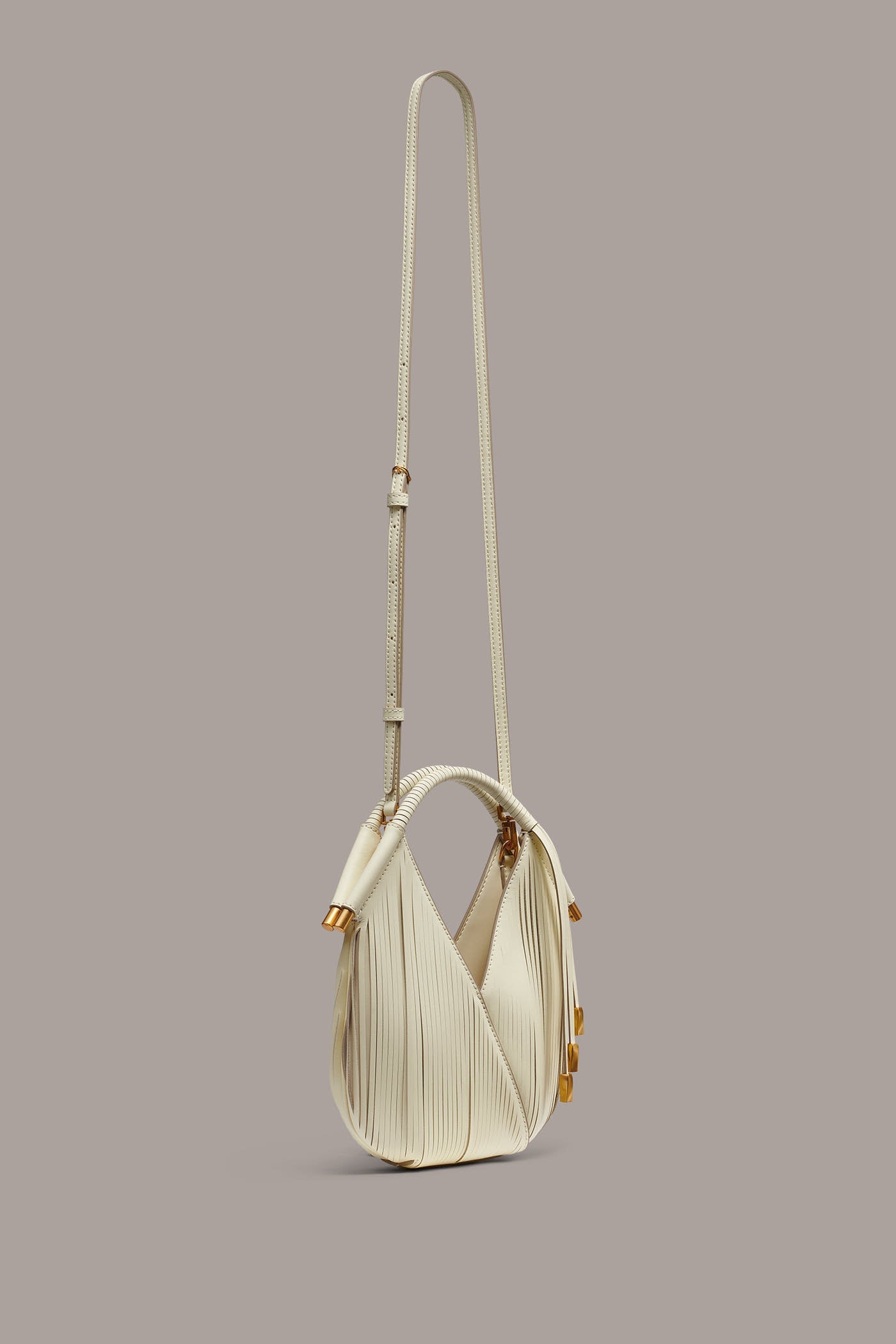 Donna Karan | BALDWIN LASER-CUT LEATHER MICRO CROSSBODY BAG