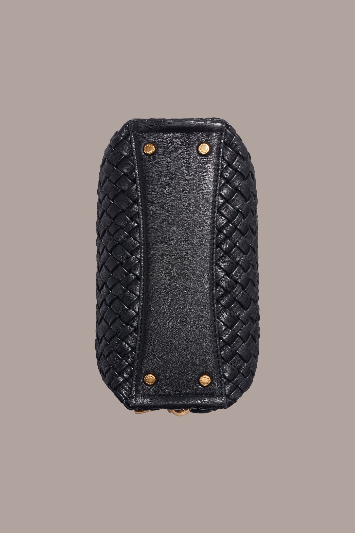 Donna Karan | CASHMERE WOVEN LEATHER CROSSBODY BAG