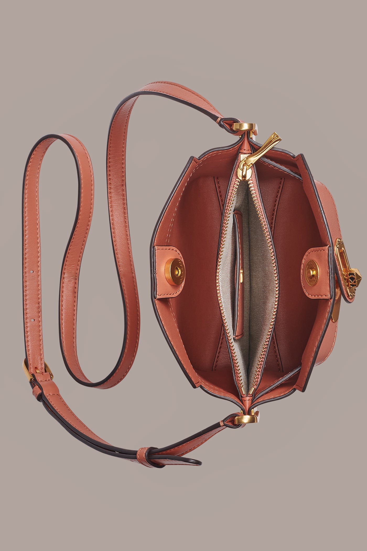 Donna Karan | BRIDGEHAMPTON LEATHER CROSSBODY BAG