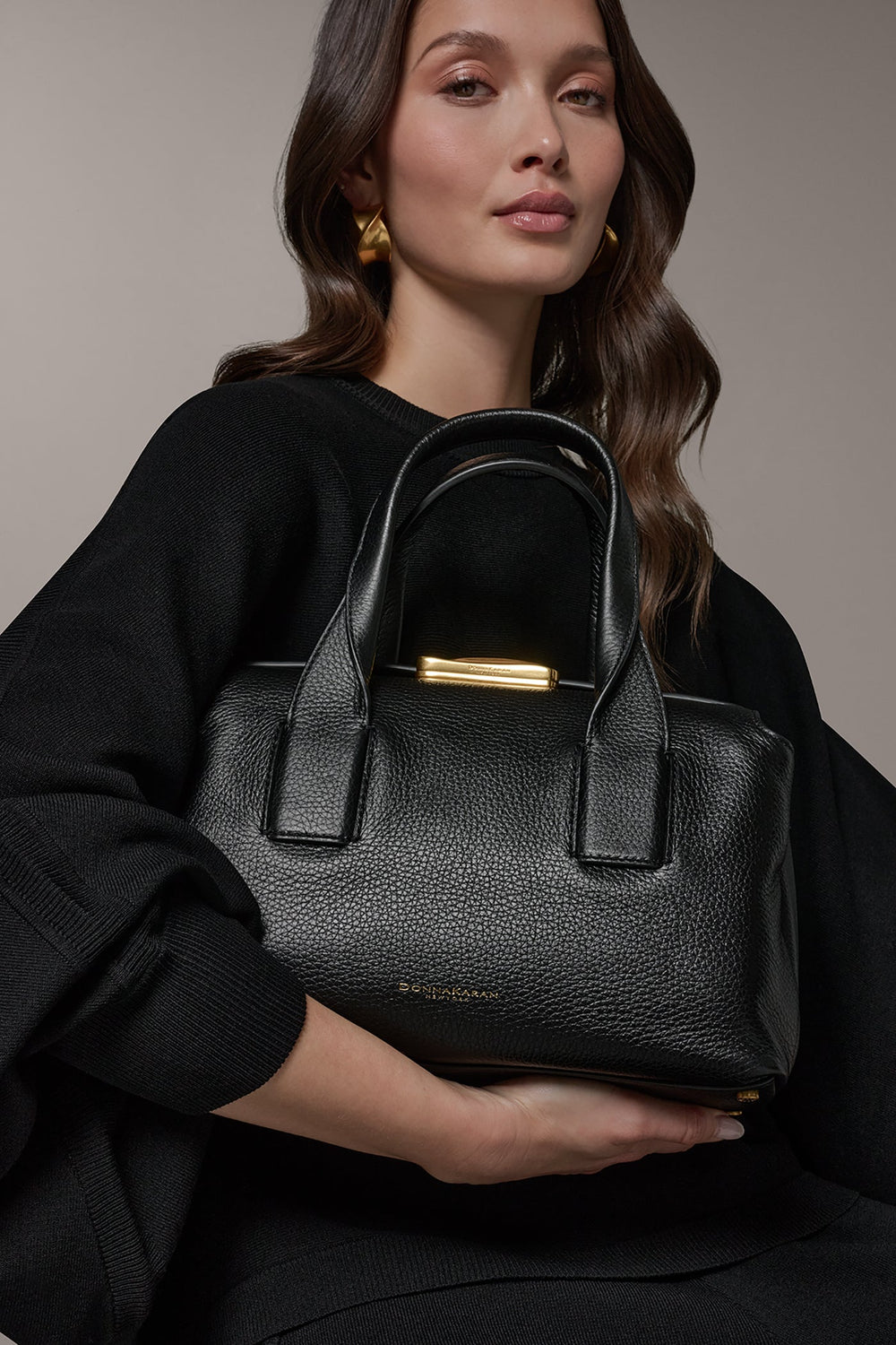Donna Karan | AMAGANSETT LEATHER SATCHEL BAG
