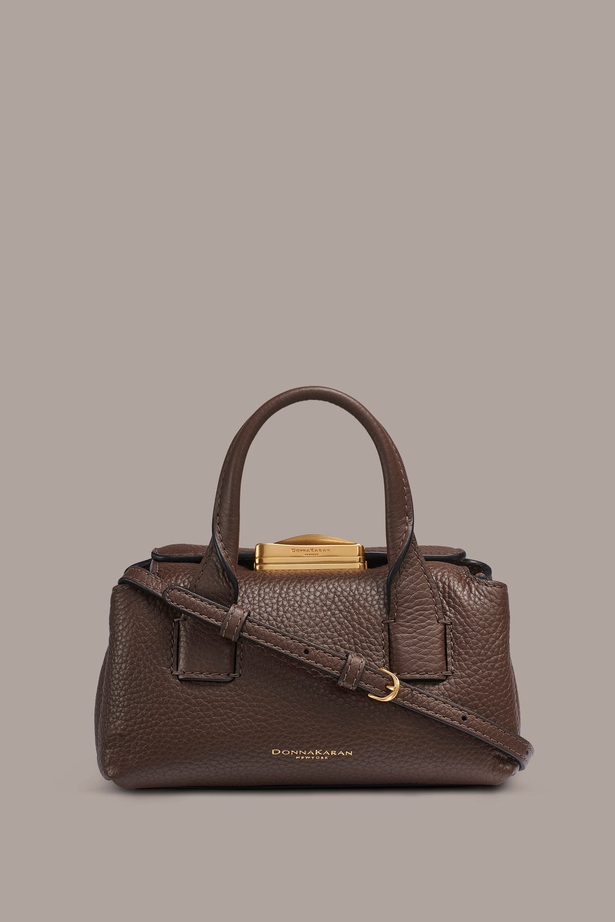 Donna Karan | AMAGANSETT LEATHER MINI SATCHEL BAG