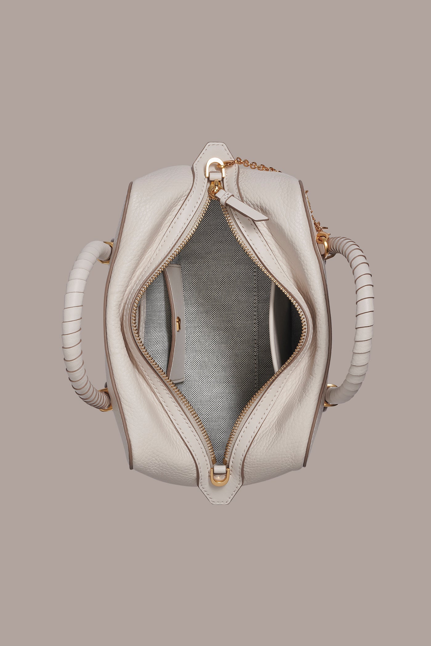 Donna Karan | CHANTILLY LEATHER MINI SATCHEL BAG