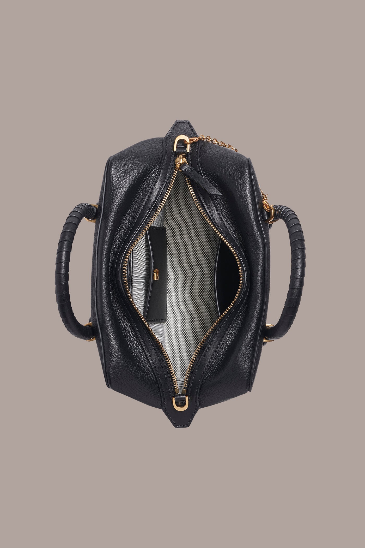 Donna Karan | CHANTILLY LEATHER MINI SATCHEL BAG