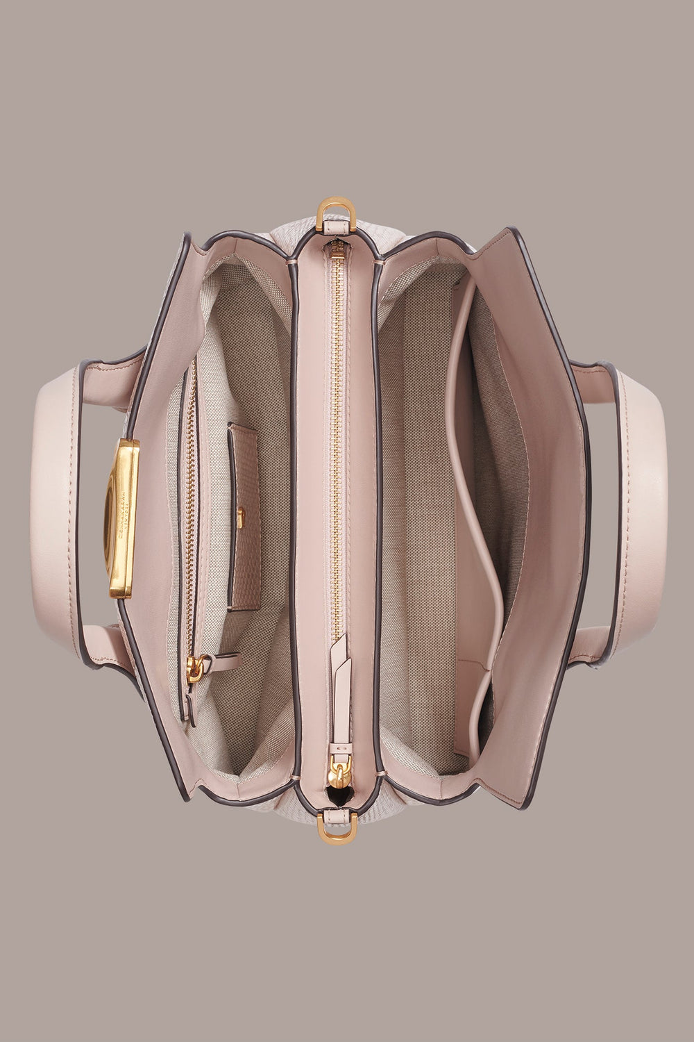 Donna Karan | AMAGANSETT SNAKE-EFFECT LEATHER SATCHEL BAG