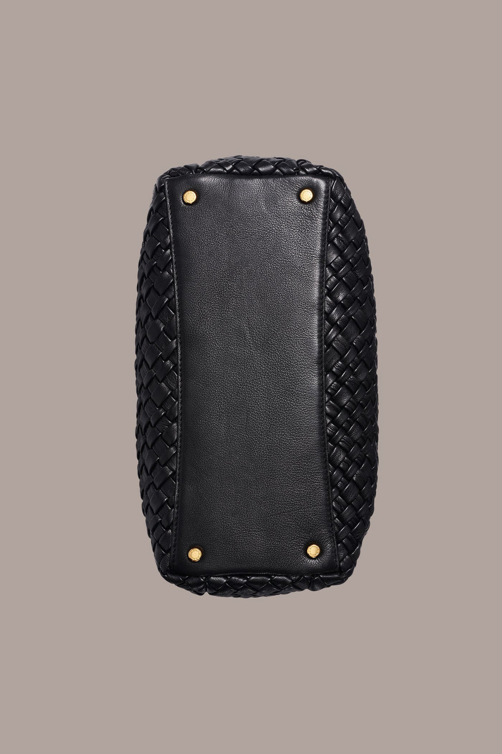 Donna Karan | AMAGANSETT WOVEN LEATHER SATCHEL BAG