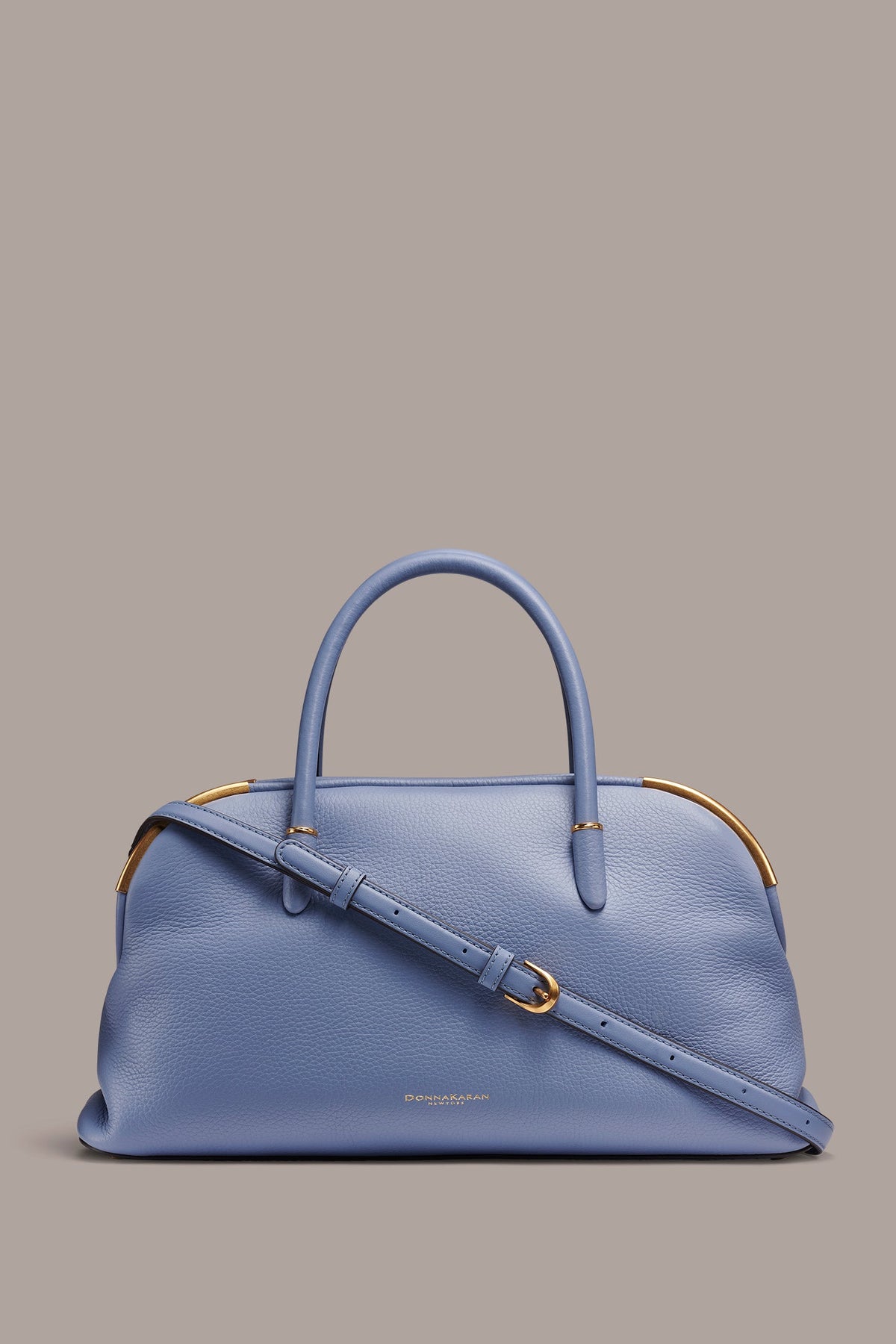 Donna Karan | SATIN LEATHER SATCHEL