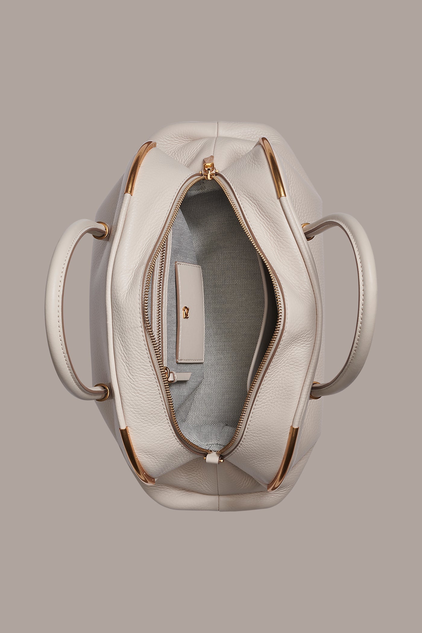 Donna Karan | SATIN LEATHER SATCHEL