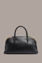 Donna Karan | SATIN LEATHER SATCHEL