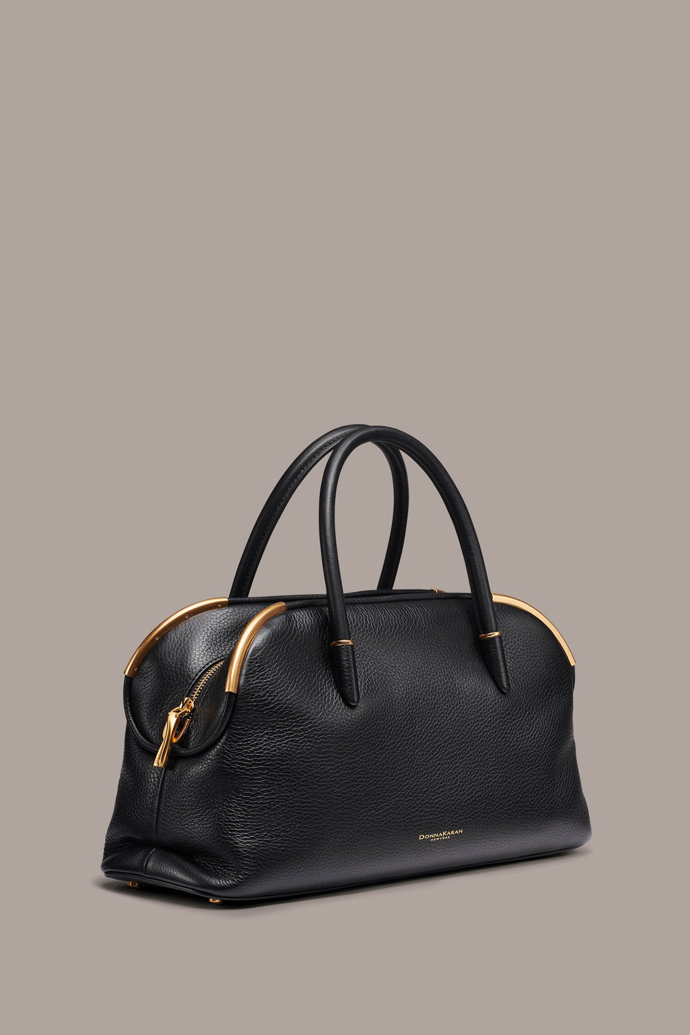 Donna Karan | SATIN LEATHER SATCHEL