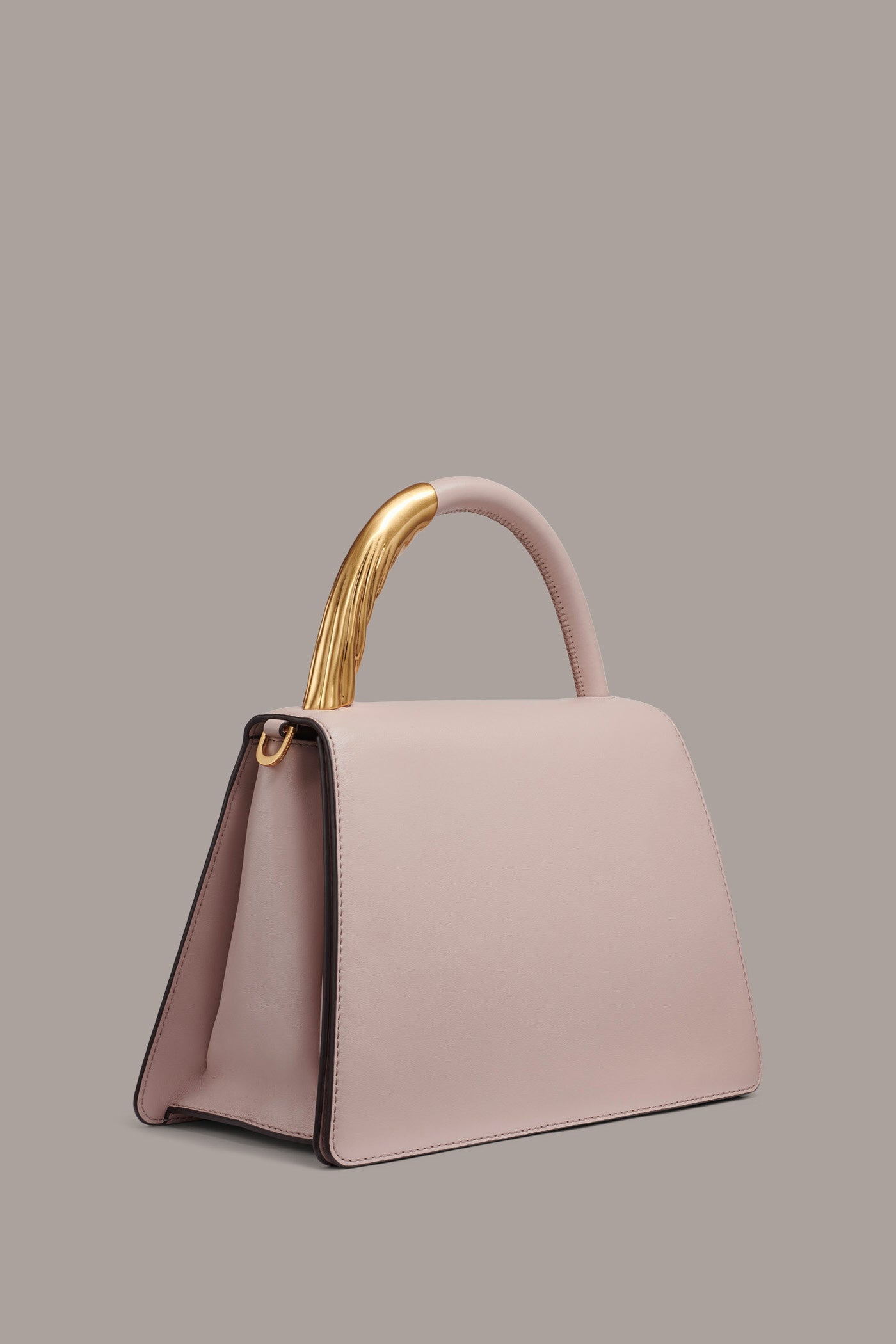 Donna Karan | TULLE GOLD-TRIMMED SATCHEL BAG