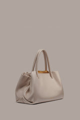 Donna Karan | POPLIN LEATHER SATCHEL BAG