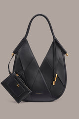 Donna Karan | BALDWIN WOVEN LEATHER MINI SHOULDER BAG