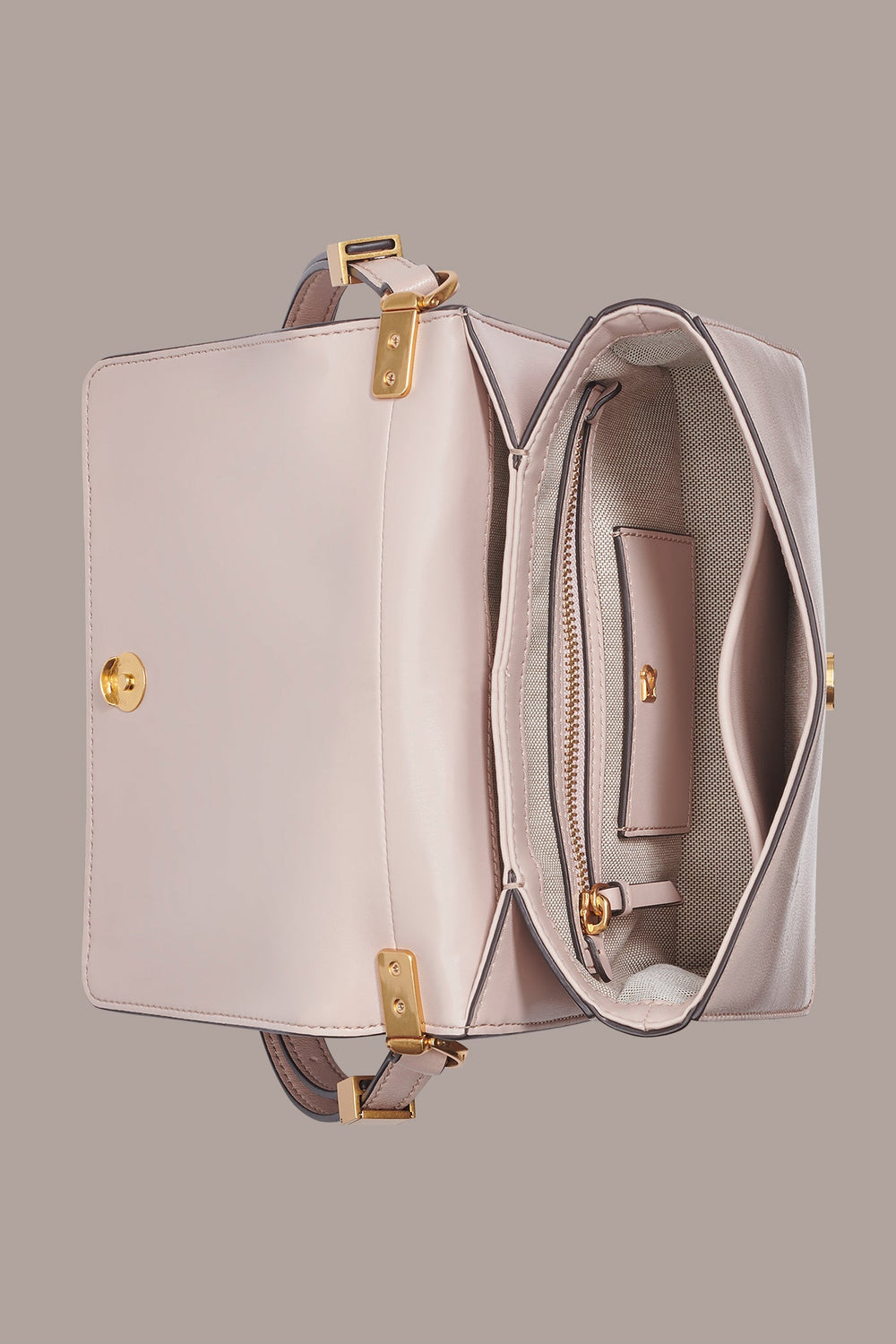 Donna Karan | JERICHO FLORAL LEATHER SHOULDER BAG