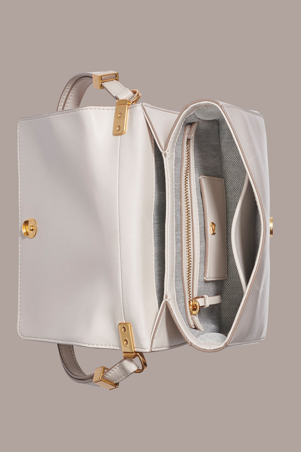 Donna Karan | JERICHO FLORAL LEATHER SHOULDER BAG