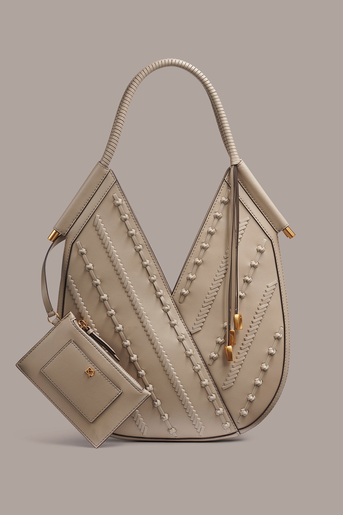 Donna Karan | BALDWIN LEATHER KNOT MINI SHOULDER BAG