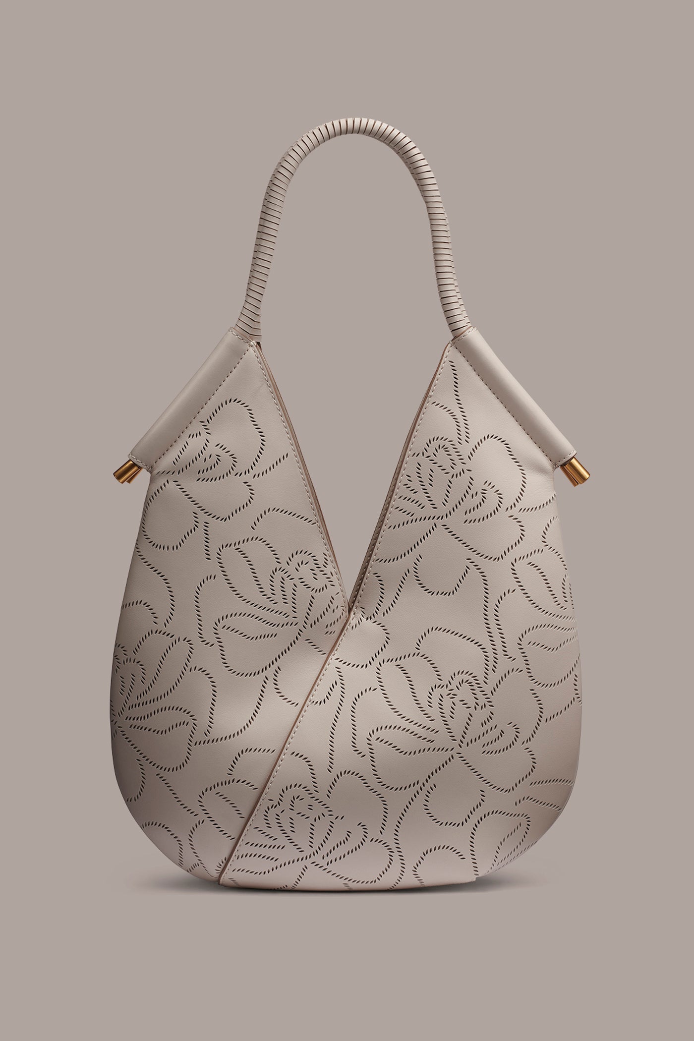 Donna Karan | BALDWIN FLORAL LEATHER MINI SHOULDER BAG