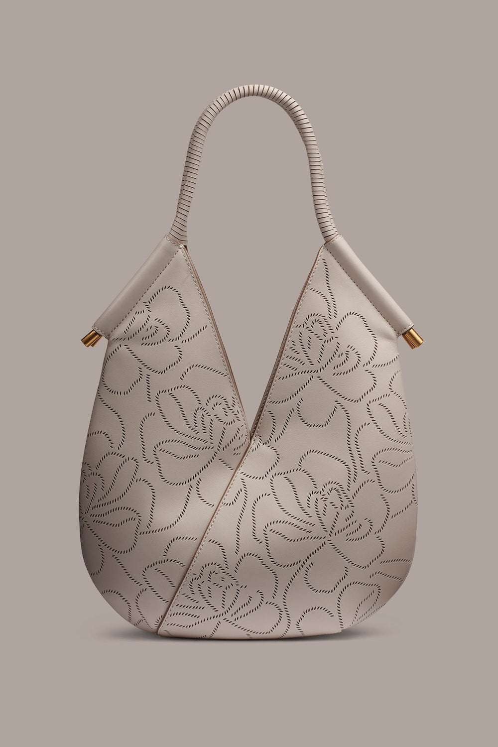 Donna Karan | BALDWIN FLORAL LEATHER MINI SHOULDER BAG